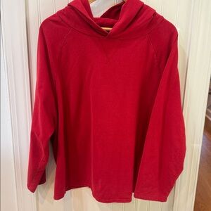J. Jill Pure Jill Red hoodie